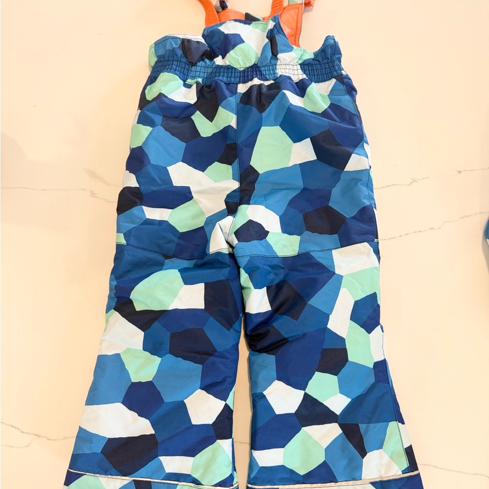 Hanna Andersson Boys Size 5 Snowsuit Set with Bib and Coat - Picture 5 of 11